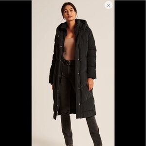Abercrombie Ultra Long Puffer Winter Coat!